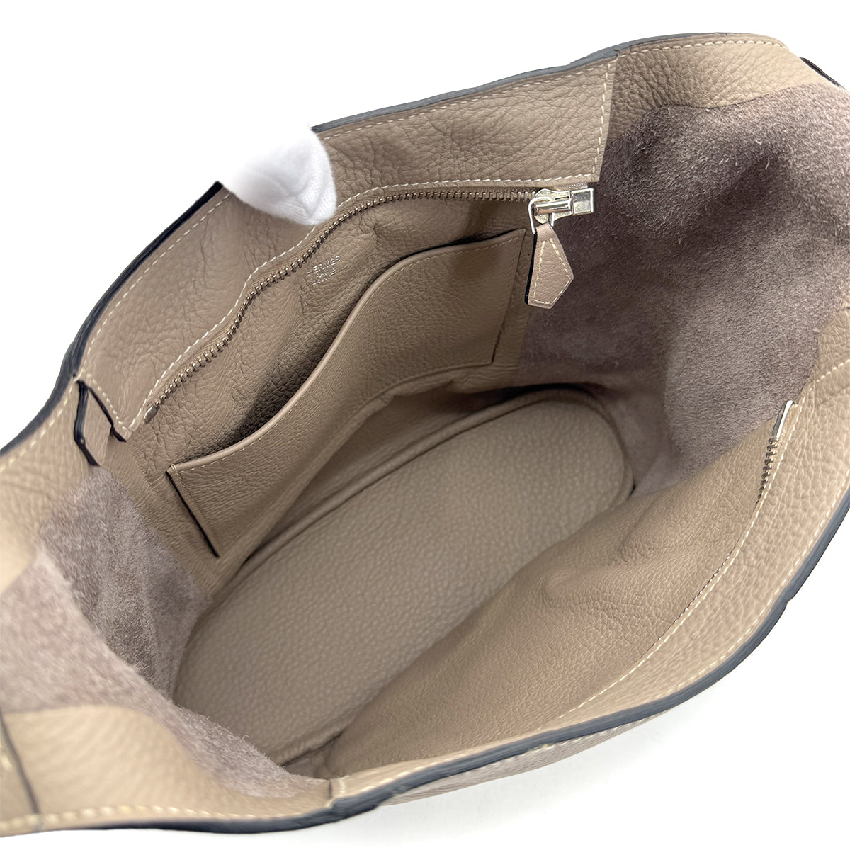 HERMES GOOD NEWS PM GRIS TOURTERELLE TOGO SHOULDER BAG □N SHW 90299788 - PURPOSE