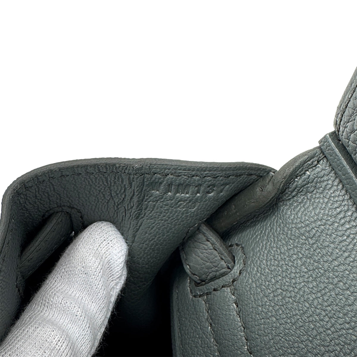 HERMES BIRKIN 25 VERT AMANDE TOGO HAND BAG W GHW 90300027