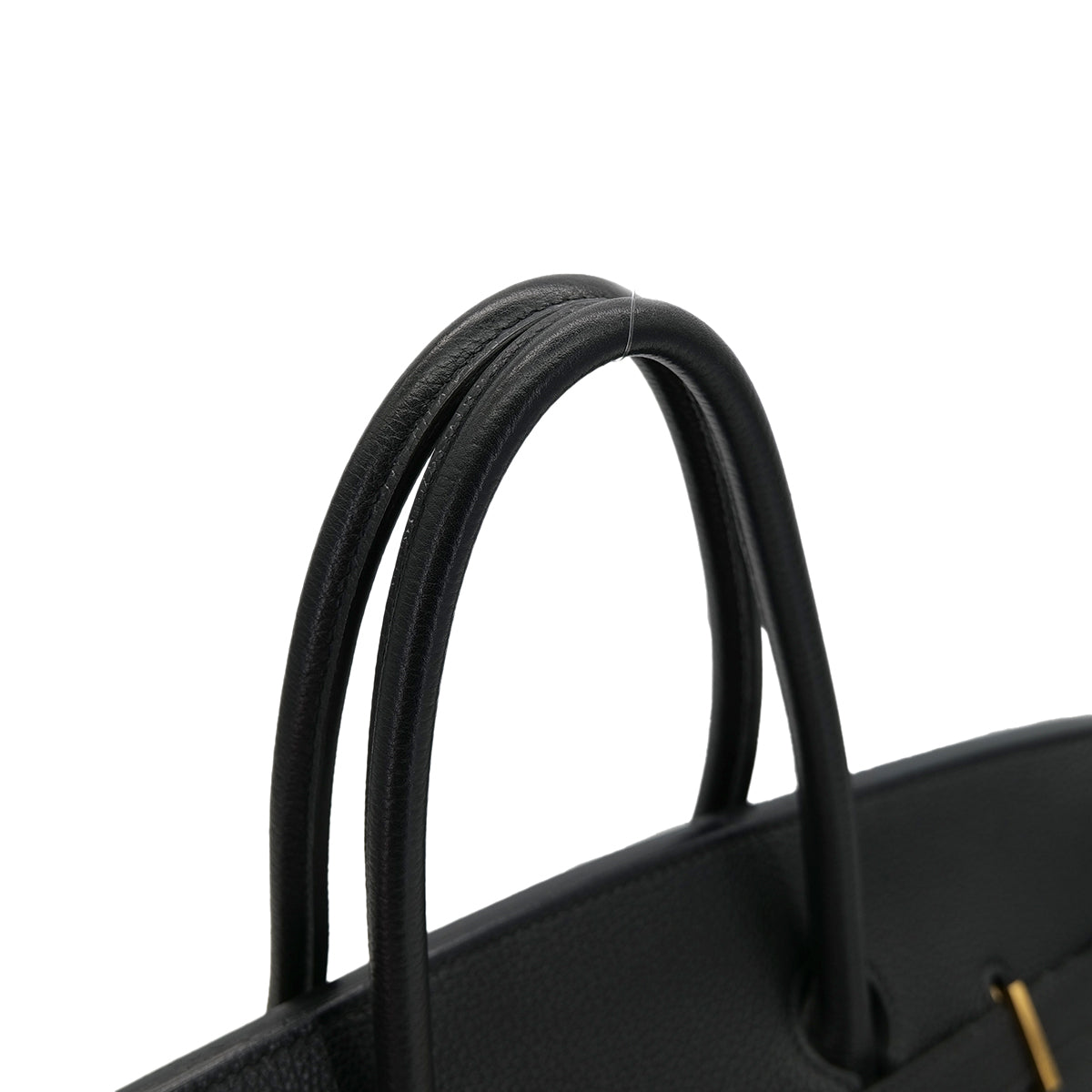 HERMES BIRKIN 35 BLACK TOGO HAND BAG □H GHW 90301750