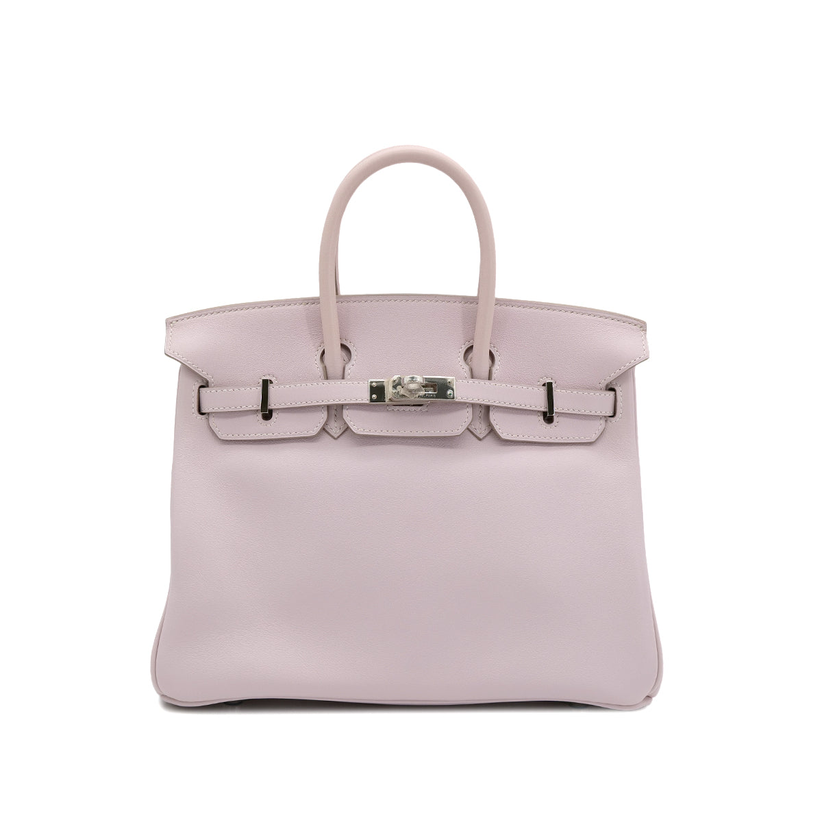 HERMES BIRKIN 25 ROSE DRAGEE VEAU SWIFT HAND BAG □L SHW 90302176