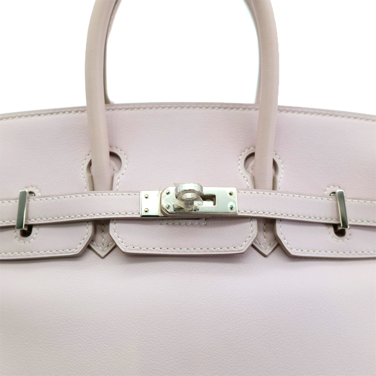 HERMES BIRKIN 25 ROSE DRAGEE VEAU SWIFT HAND BAG □L SHW 90302176