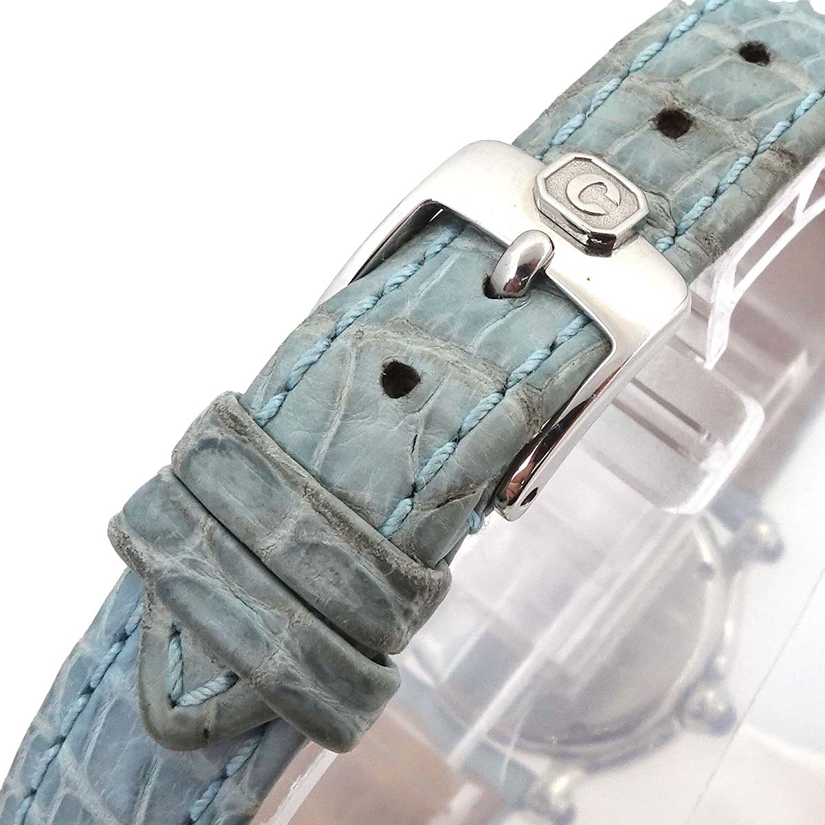 Chopard Happy Sport 27 8245 23 3P Diamond Women's Watch Blue Shell Quartz Chopard Happy Sport 90302231