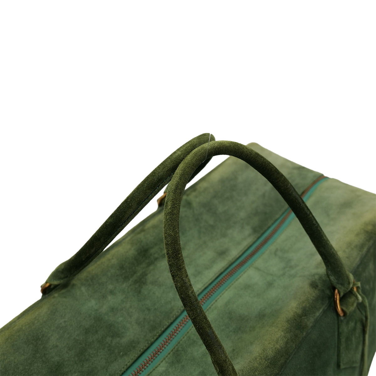 HERMES PLUME 45 GREEN DEBRIS HAND BAG GHW 90302639