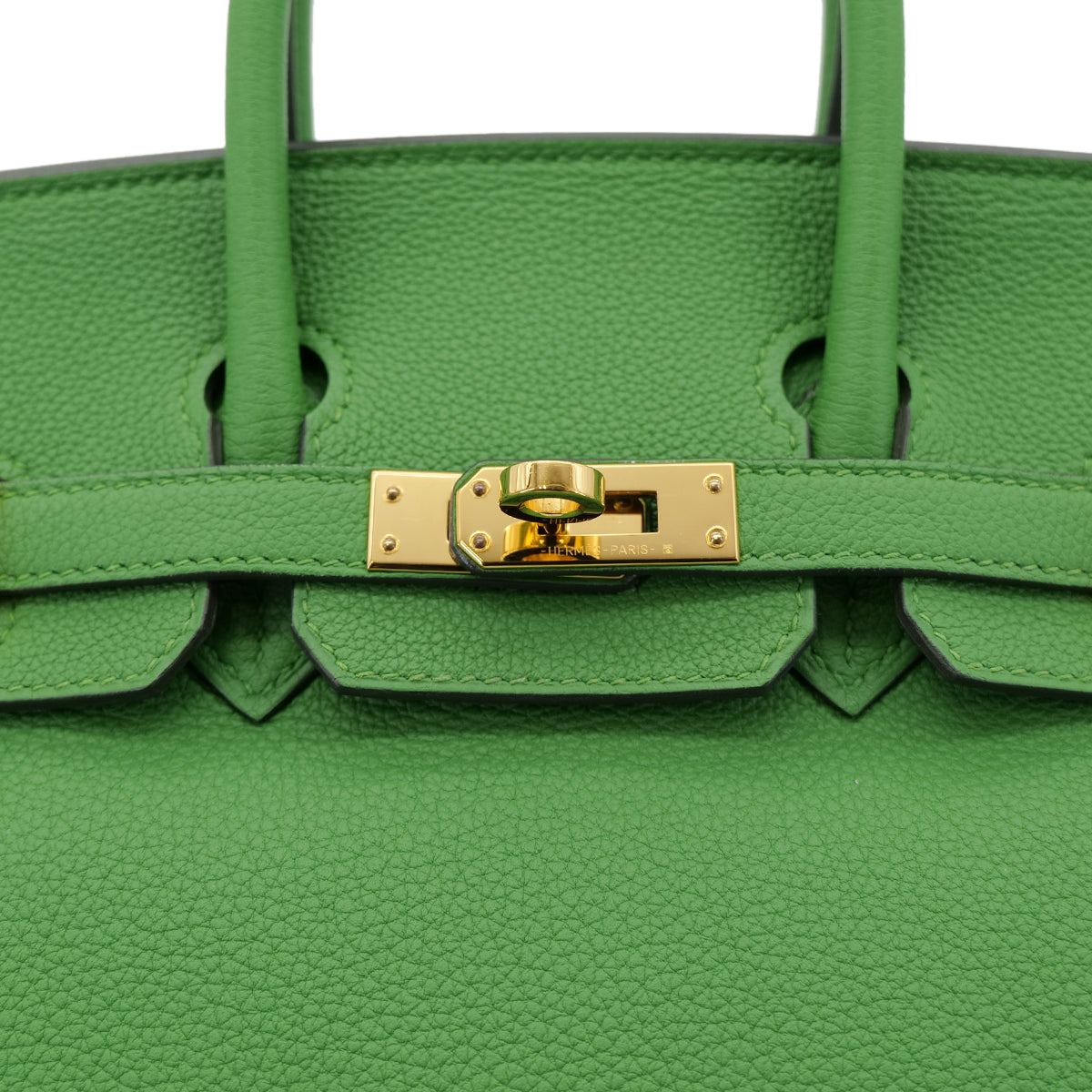 HERMES BIRKIN 25 VERT YUCCA TOGO HAND BAG B GHW 90302884