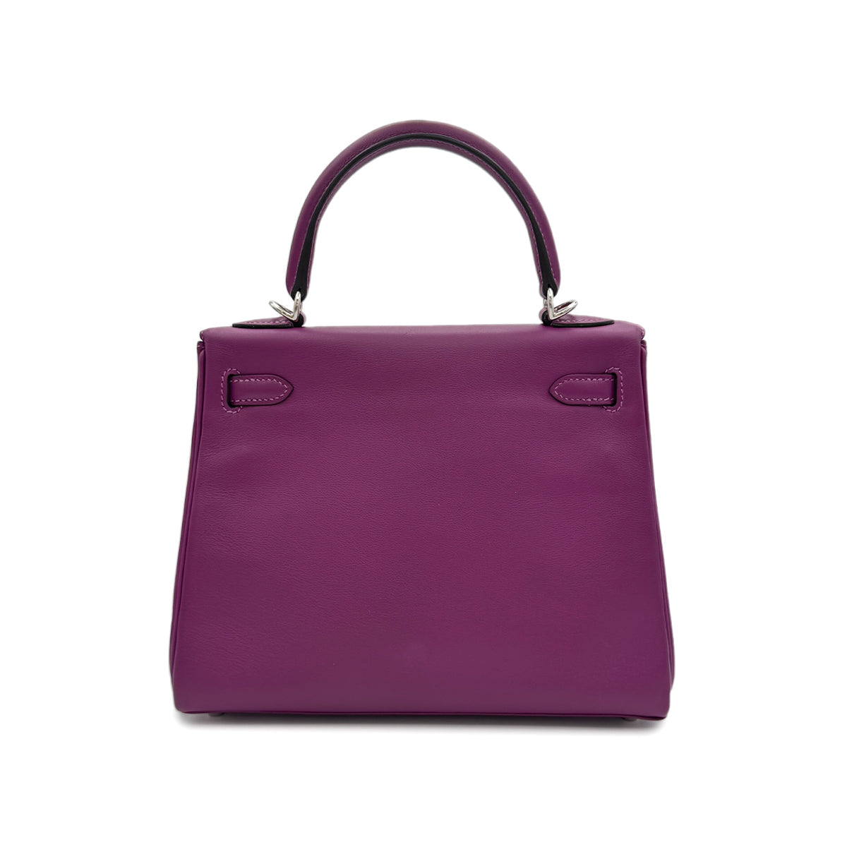 HERMES KELLY 25 RETOURNE ANEMONE VEAU SWIFT HAND SHOULDER BAG Y SHW 90303002