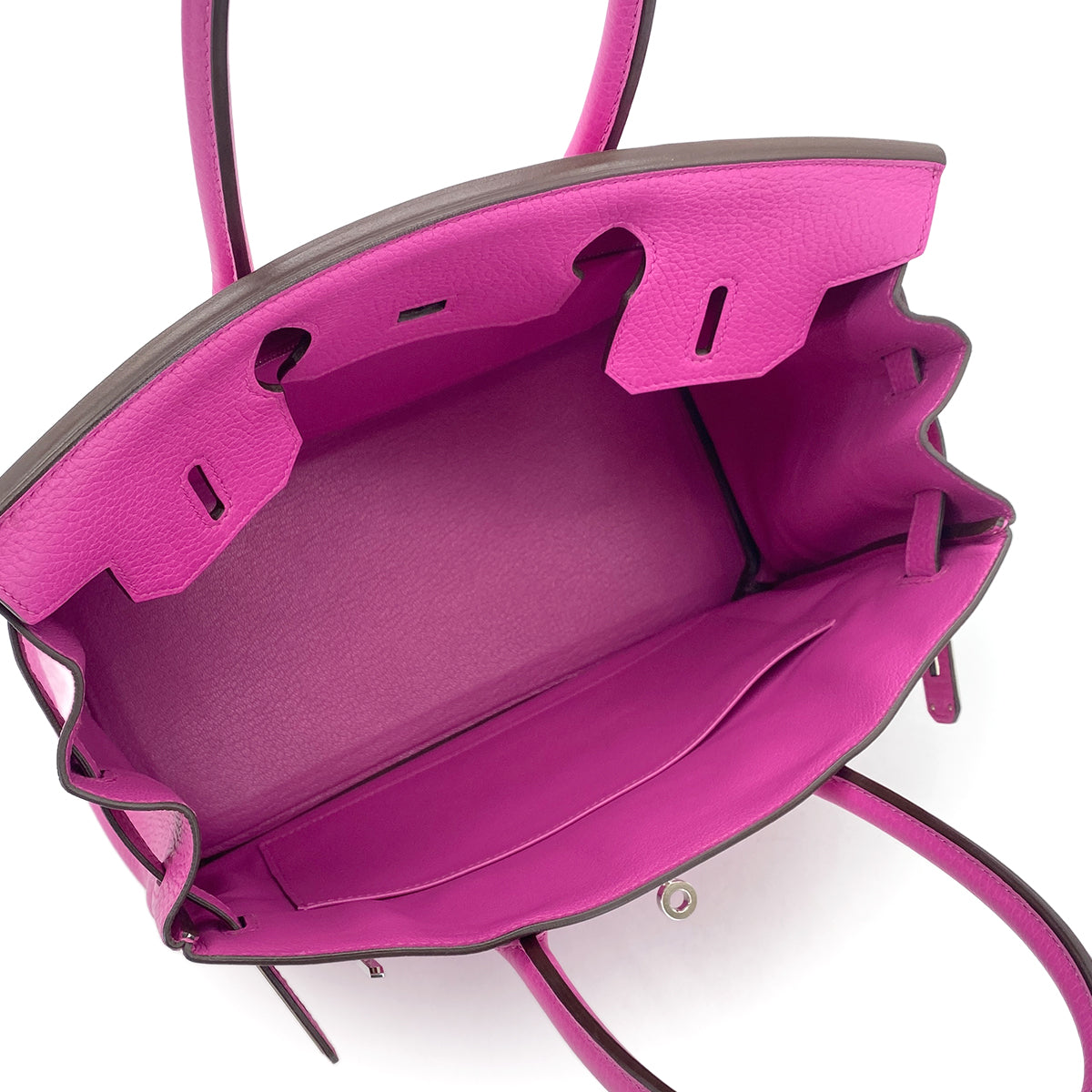 HERMES BIRKIN 30 MAGNOLIA TAURILLON CLEMENCE HAND BAG C SHW 90303312