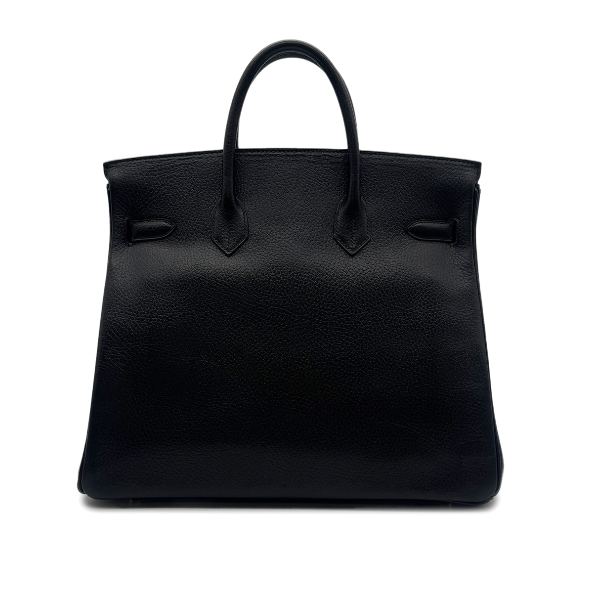 HERMES HAUT A COURROIES 32 BLACK ARDENNES HAND BAG 〇Z GHW 90303607