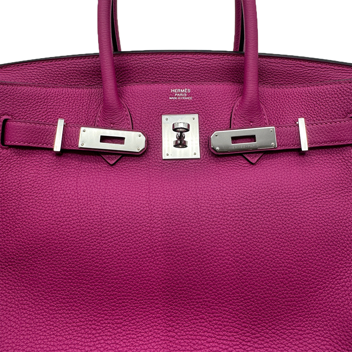 HERMES BIRKIN 30 ROSE PURPLE TOGO HAND BAG A PHW 90303612