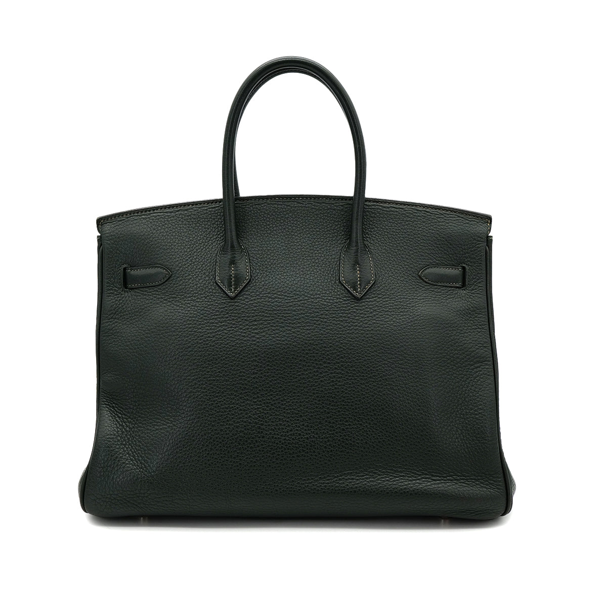 HERMES BIRKIN 35 VERT TOGO HAND BAG □F PHW 90304734