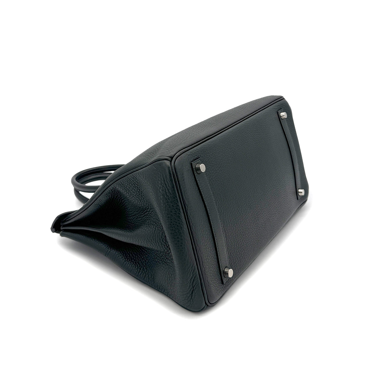 HERMES BIRKIN 35 VERT TOGO HAND BAG □F PHW 90304734