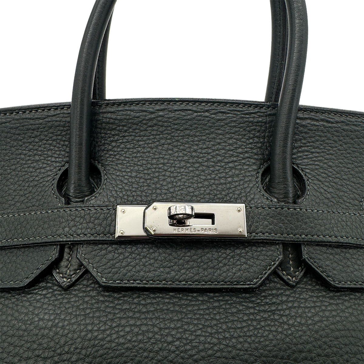 HERMES BIRKIN 35 VERT TOGO HAND BAG □F PHW 90304734