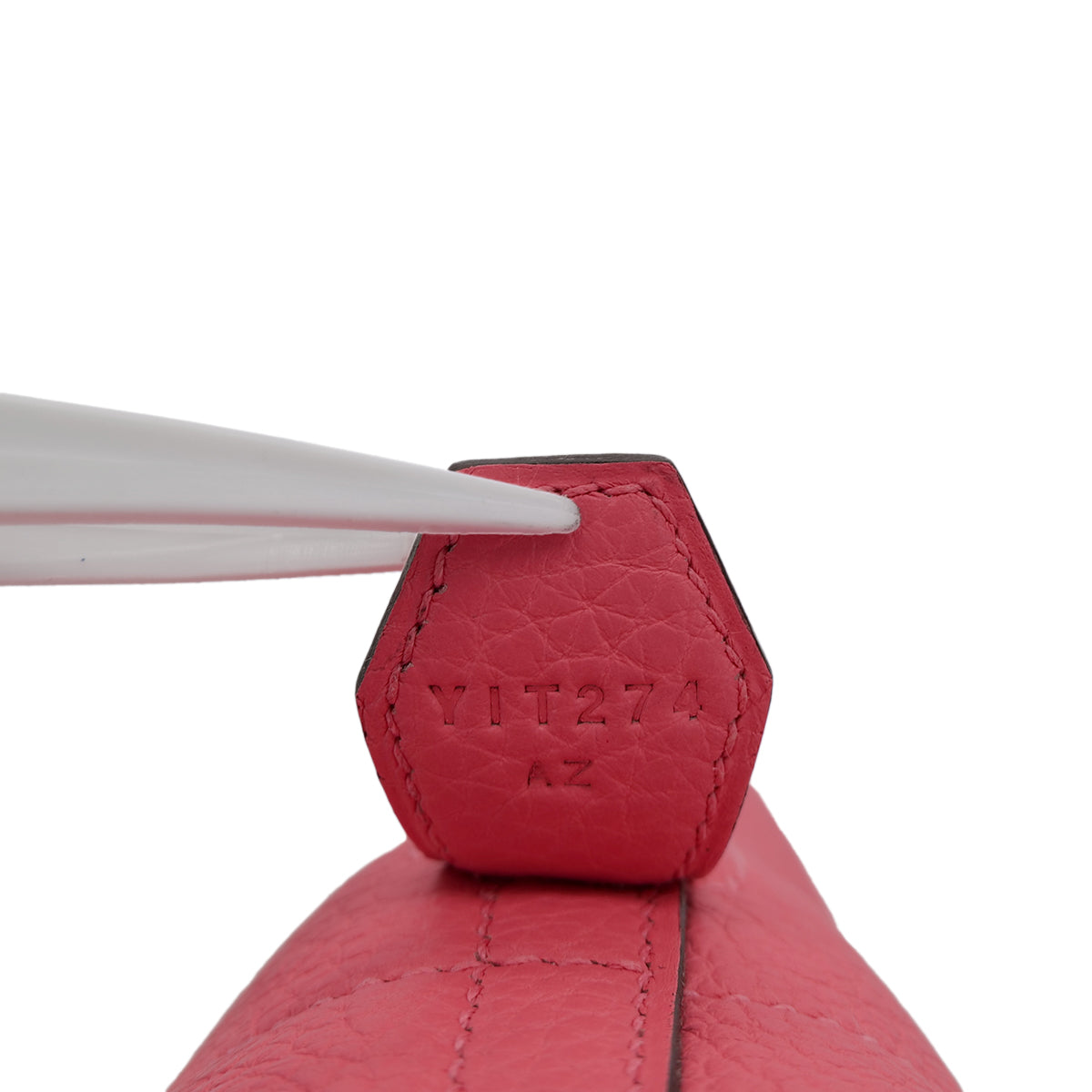 HERMES BOLIDE 31 ROSE AZALEE TAURILLON CLEMENCE HAND SHOULDER BAG Y 90304770