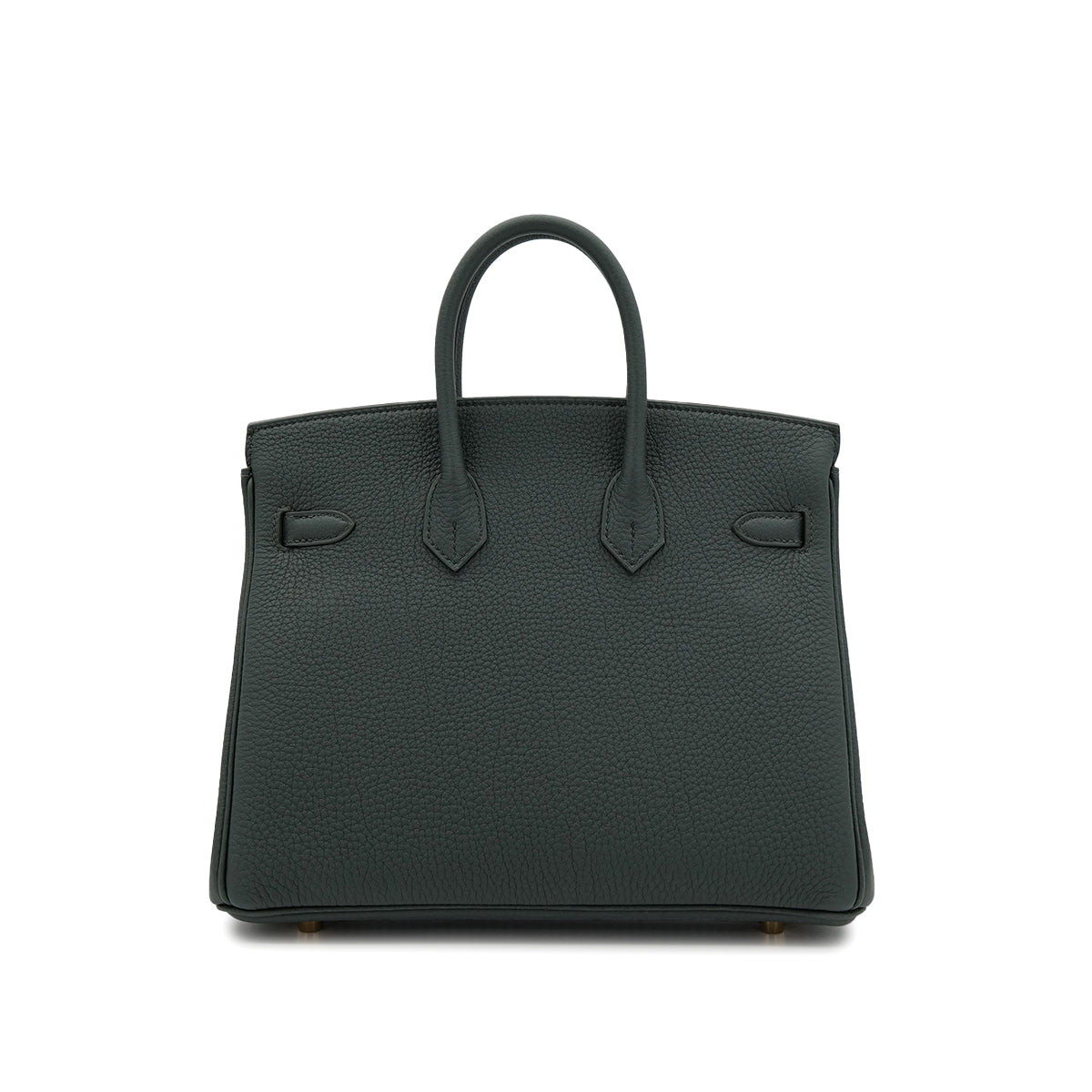 HERMES BIRKIN 25 VERT MANGROVE TOGO HAND BAG K PGHW 90305223