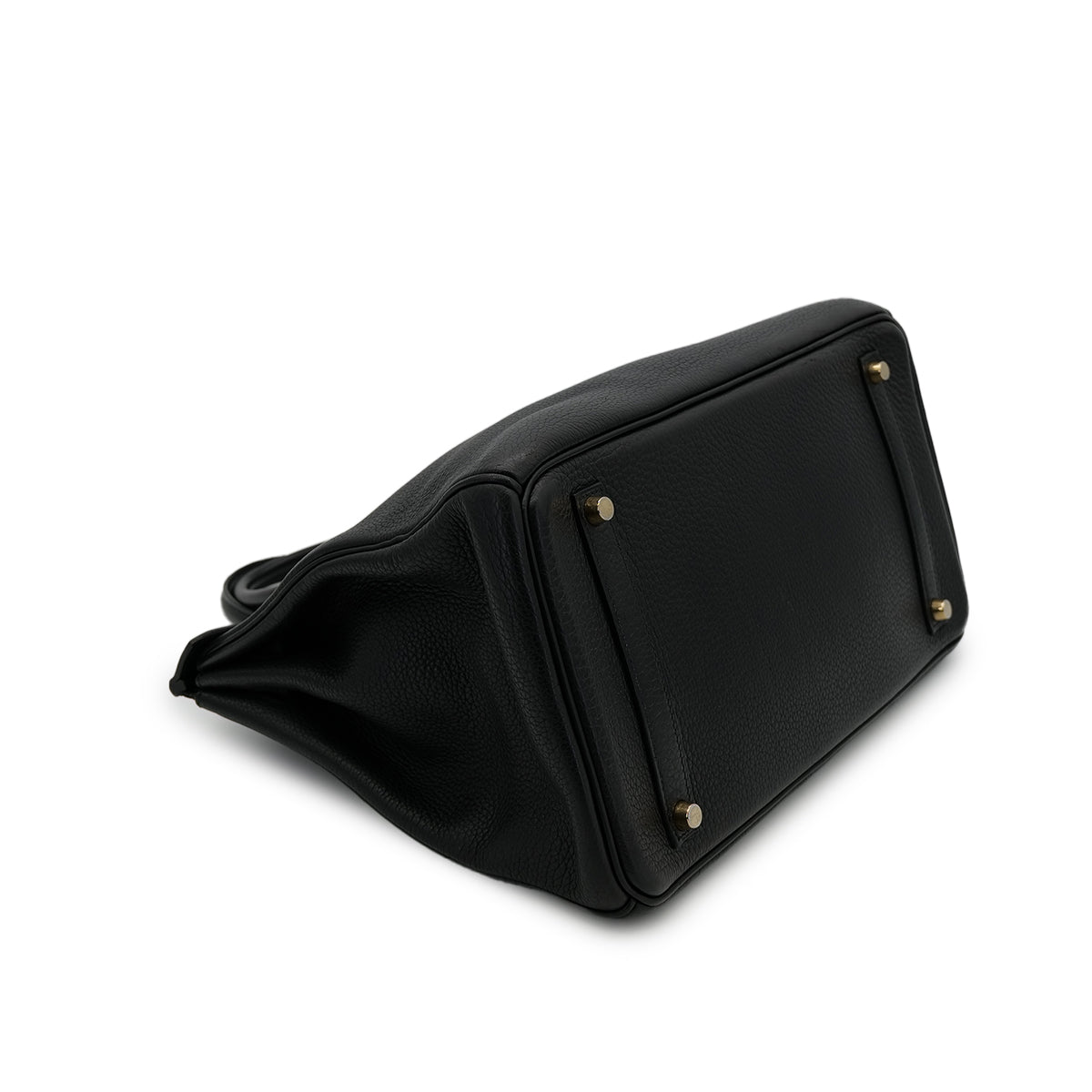 HERMES BIRKIN 35 BLACK TAURILLON CLEMENCE HAND BAG □K GHW 90305897