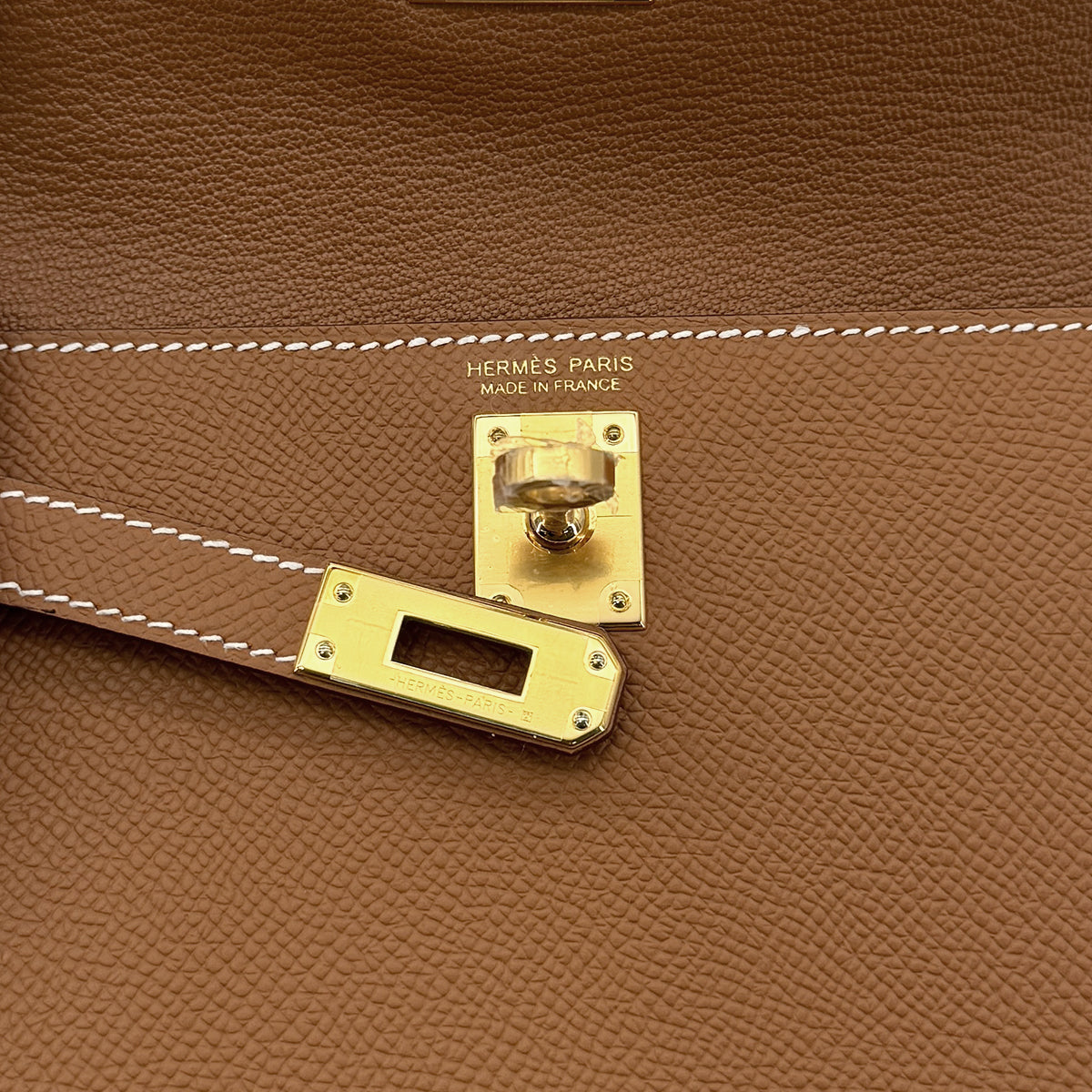 HERMES KELLY 20 SELLIER EN DESORDRE GOLD EPSOM SHOULDER BAG B GHW 90305997