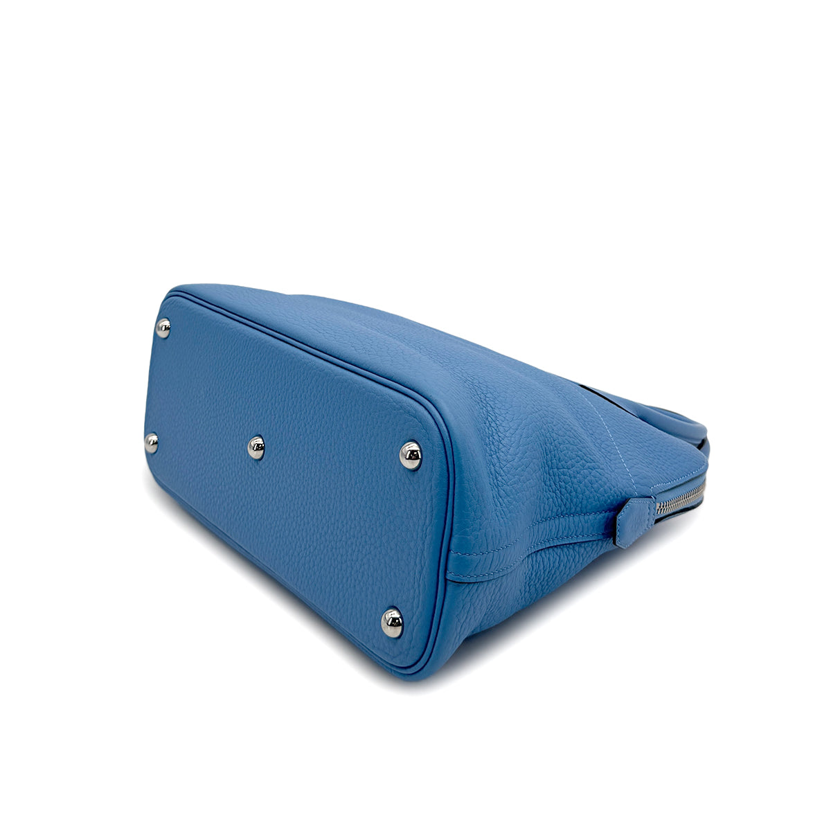 HERMES BOLIDE 31 BLUE PARADISE TAURILLON CLEMENCE HAND SHOULDER BAG T 90306842 - PURPOSE