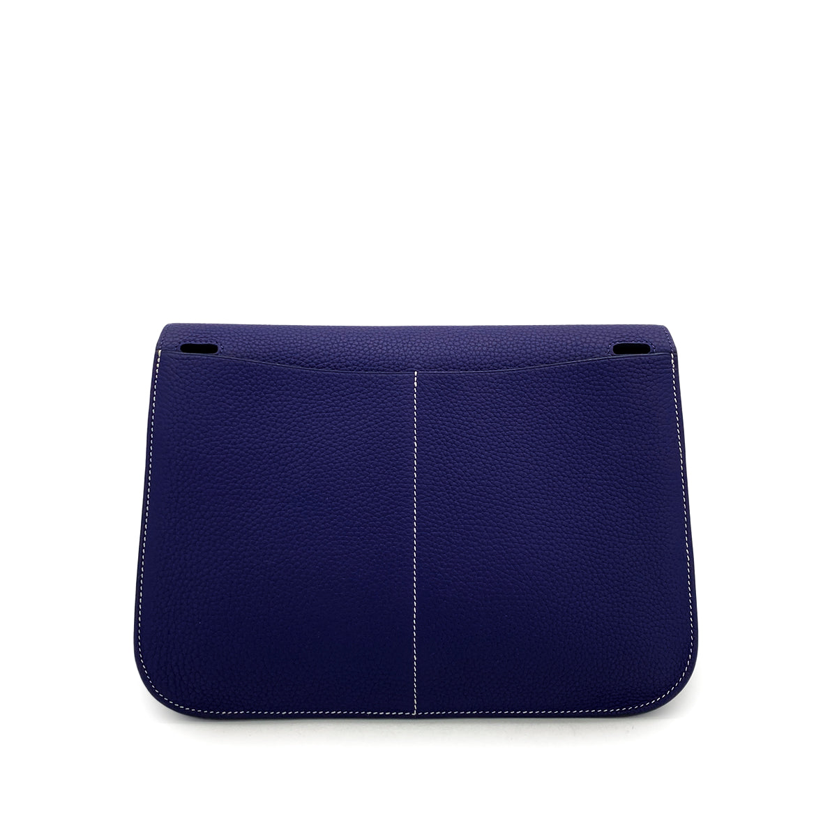 HERMES HALZAN 31 BLUE ENCRE TAURILLON CLEMENCE 5WAY HAND SHOULDER BAG C GOLD HARDWARE 90308363