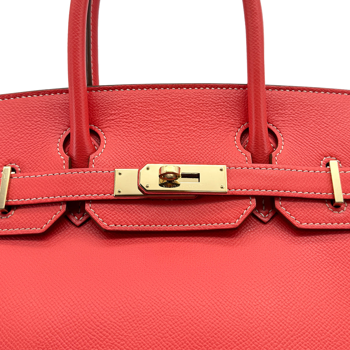 HERMES CANDY BIRKIN 30 ROSE JAIPUR GOLD VEAU EPSOM HAND BAG □P GOLD HARDWARE 90309729 - PURPOSE