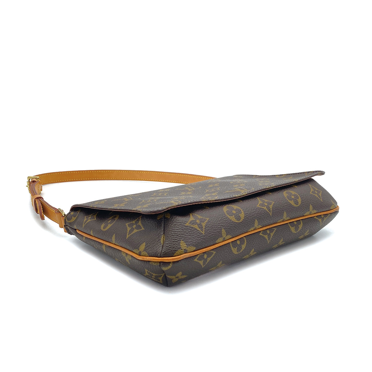 LOUIS VUITTON MONOGRAM MUSETTE TANGO SHORT SHOULDER BAG BROWN M51257 90309790 - PURPOSE