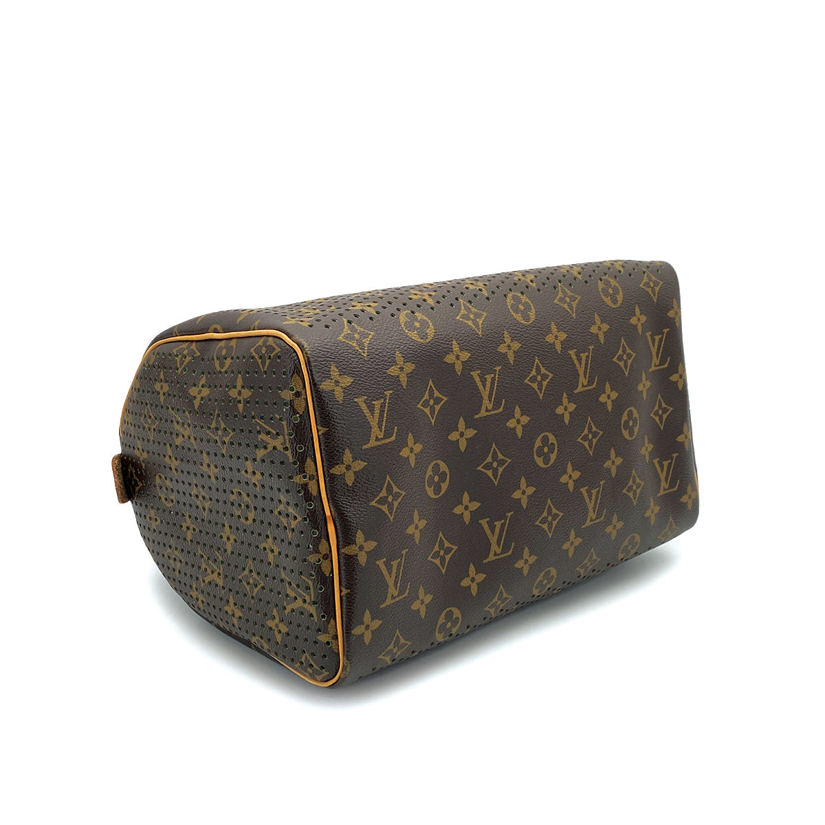 LOUIS VUITTON MONOGRAM PERFO SPEEDY 30 HAND BAG BROWN VERT M95181 90309809 - PURPOSE