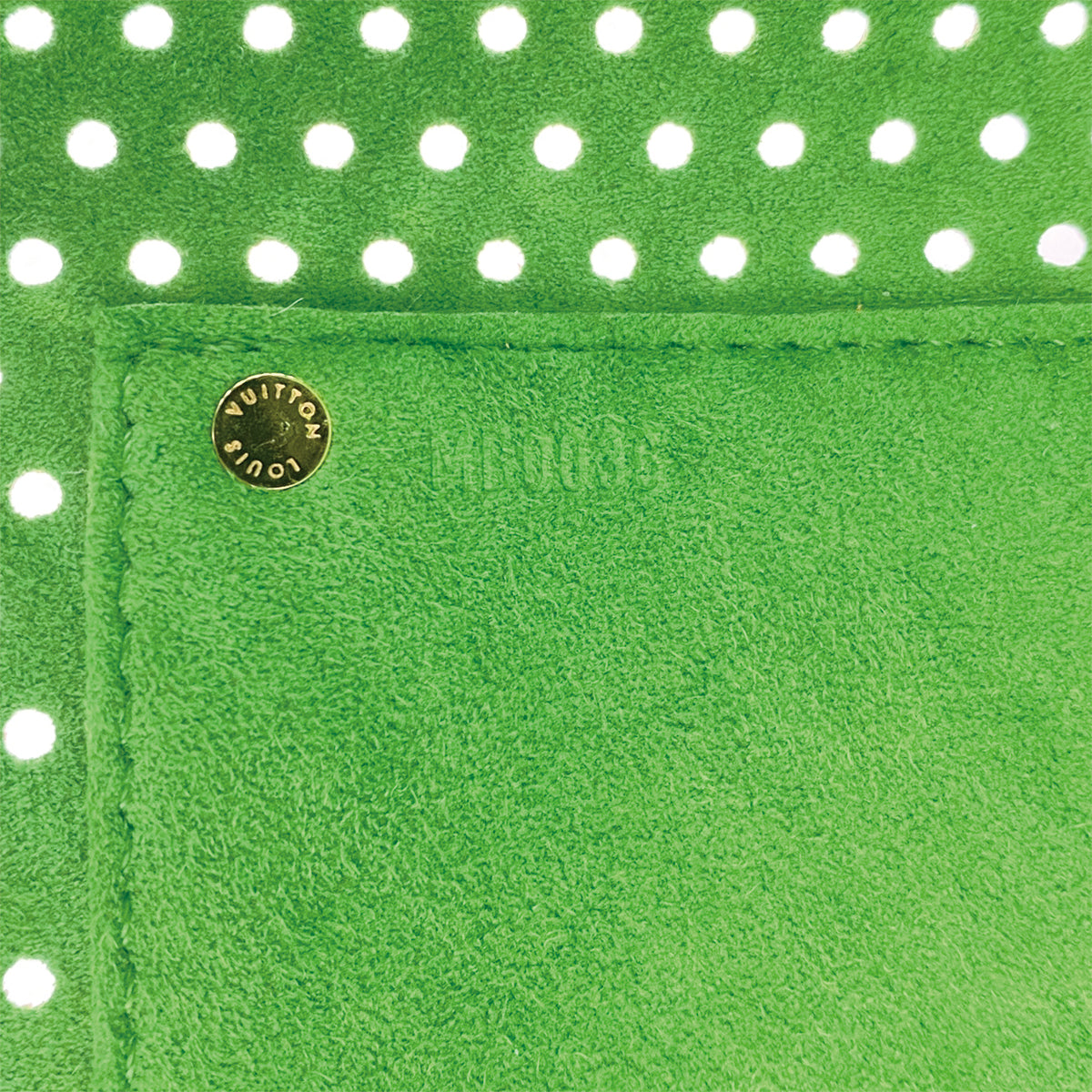 LOUIS VUITTON MONOGRAM PERFO SPEEDY 30 HAND BAG BROWN VERT M95181 90309809 - PURPOSE