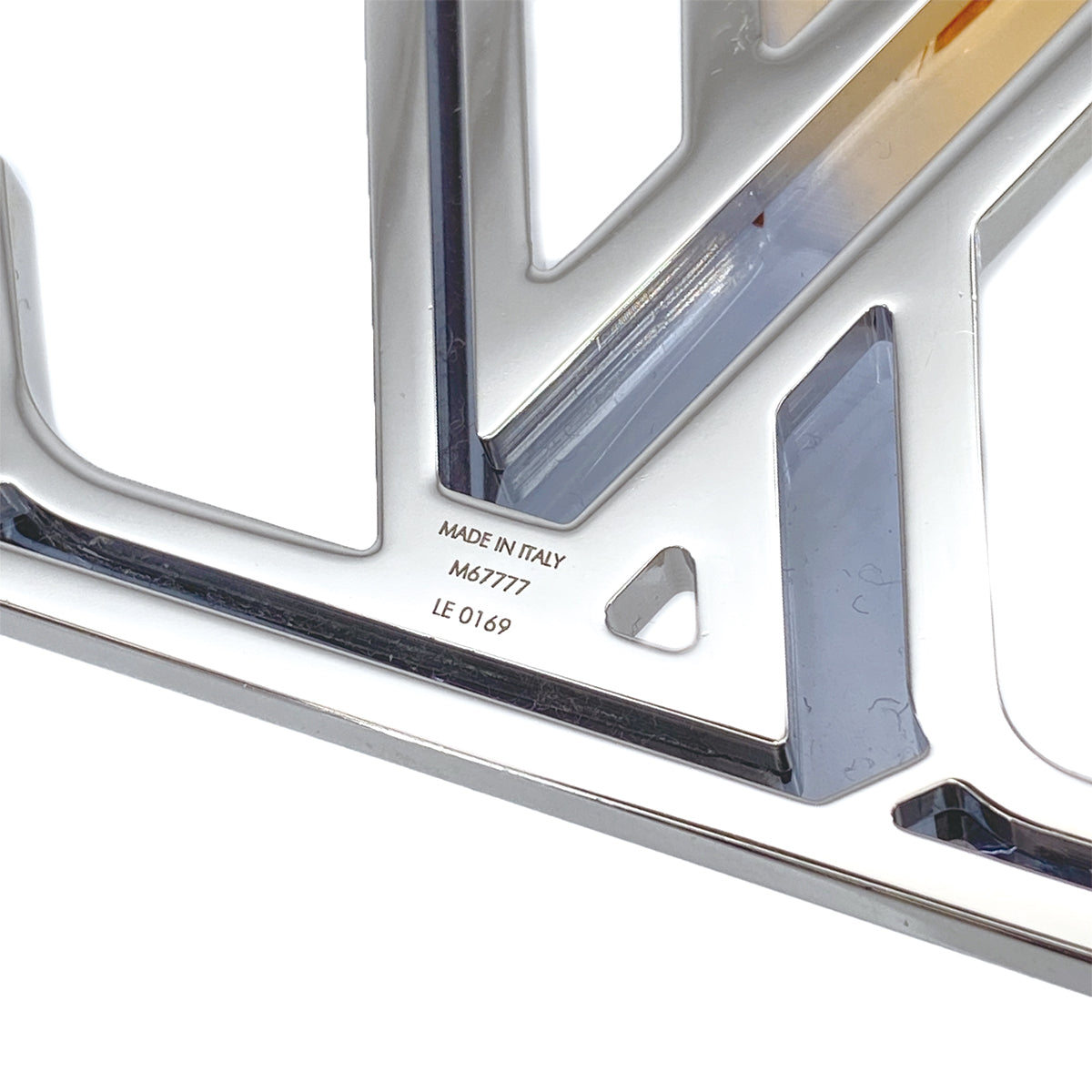 LOUIS VUITTON BAG KEY CHARM BIJOUXAC LV PRISM ORANGE SILVER M67777 90309823 - PURPOSE