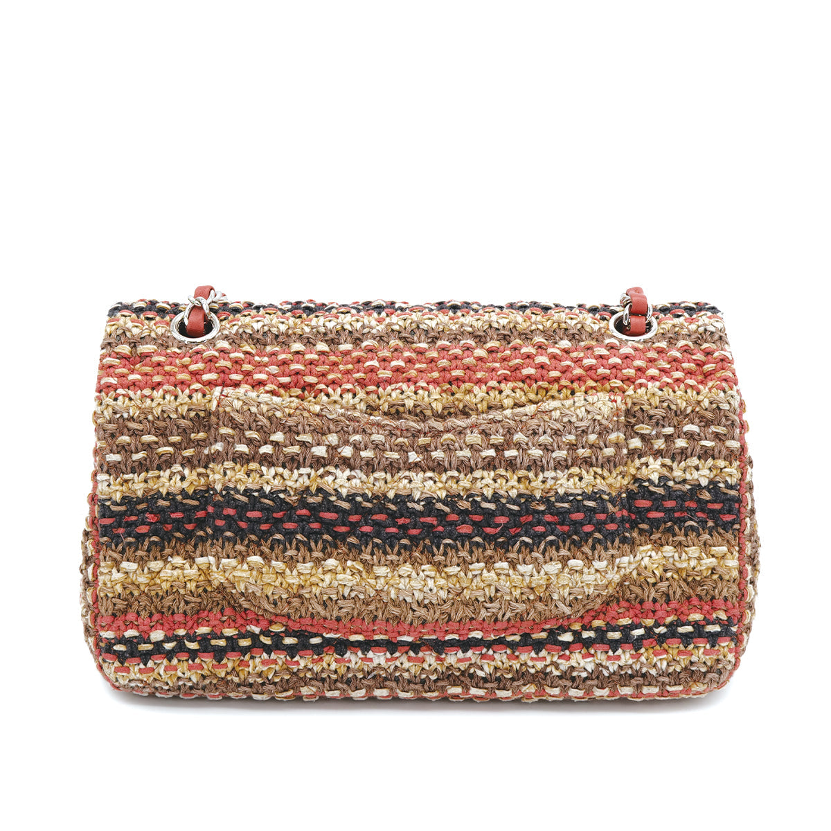 CHANEL CHAIN SHOULDER BAG MULTICOLOR TWEED 90310276