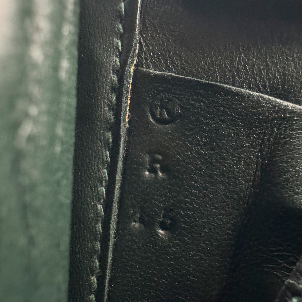 HERMES CONSTANCE 23 VERT DEBRIS SHOULDER BAG 1981 CIRCLE K GOLD HARDWARE 90312925