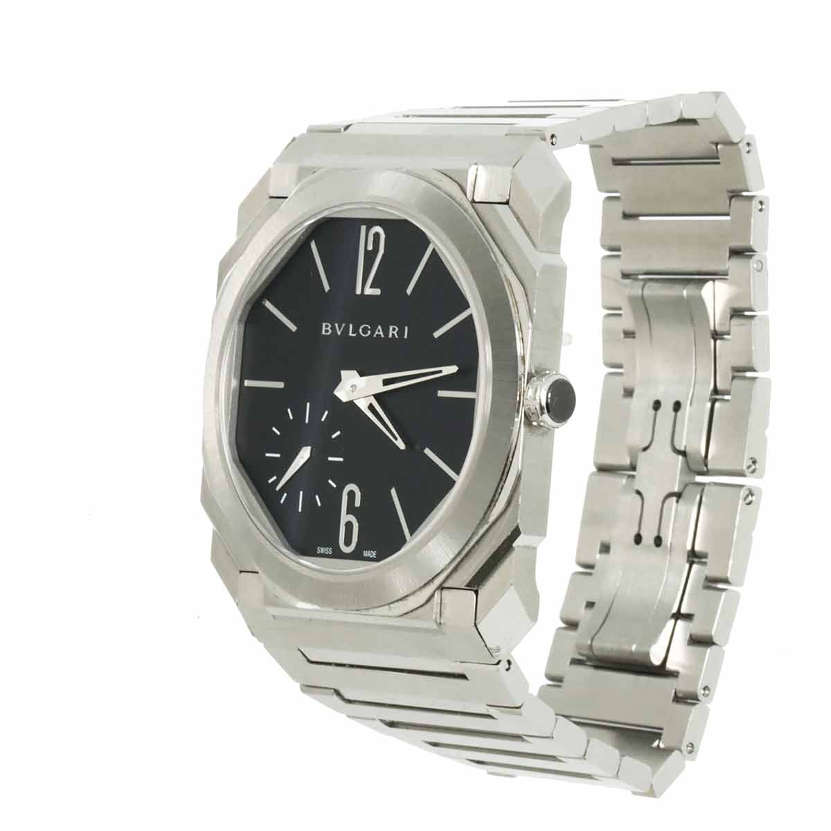 BVLGARI Octo Finissimo BGO40SXT Men's Watch, Black, Automatic Movement, Bulgari 90319109