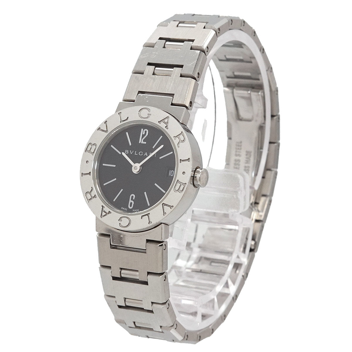 BVLGARI Bulgari Bulgari BB23SS Women's Watch Date Black Quartz Watch BVLGARI BVLGARI 90324915