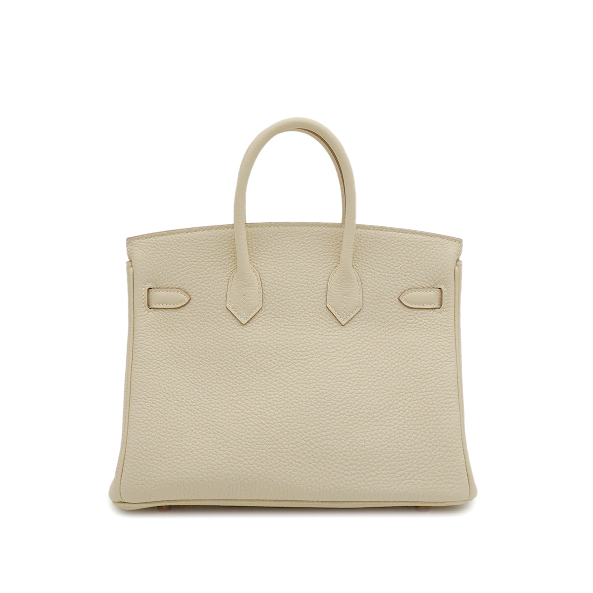 HERMES BIRKIN 25 CRAIE TOGO HAND BAG 2023 B STAMP GOLD HARDWARE 90344357