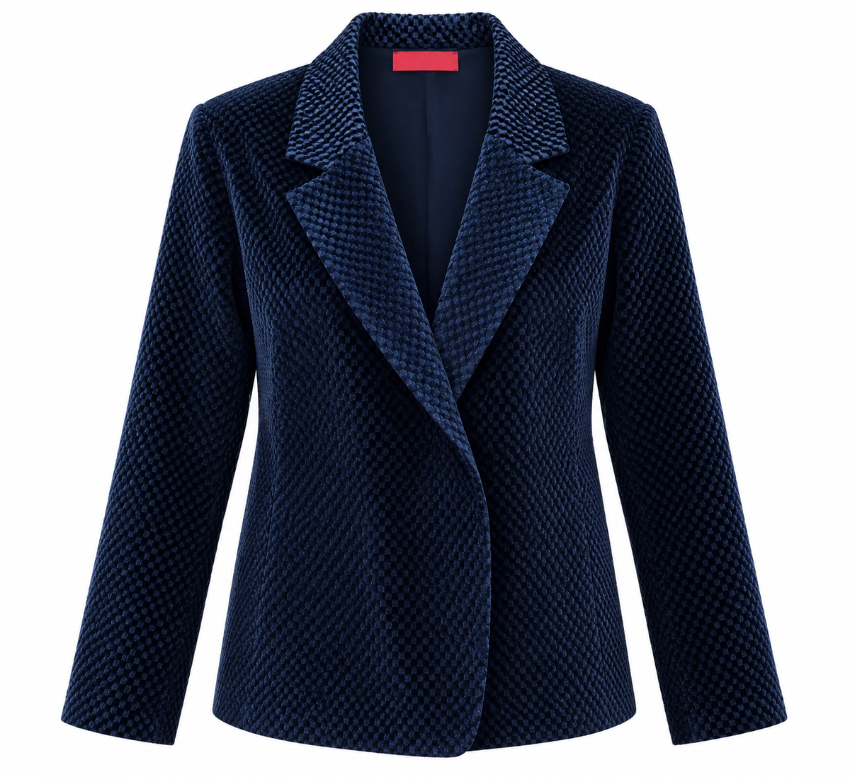 JACKET KAJETTE TEXTURED VELVET NIGHT BLUE MCL13617