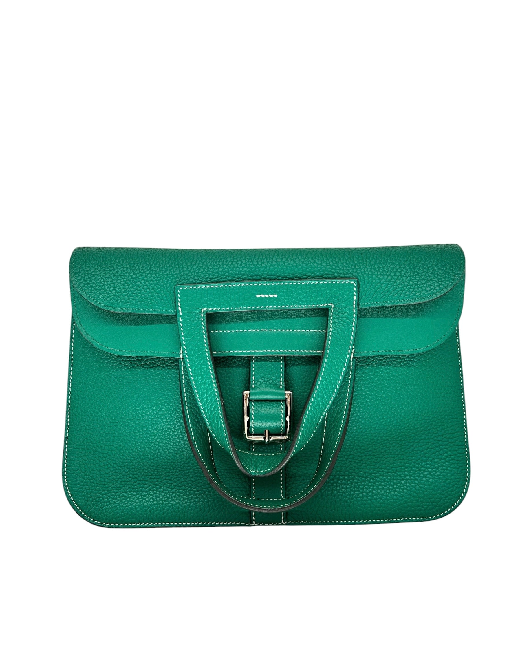 Hermes Halzan Vert Veron Clemence PHW #A Y2017  SKCH4169