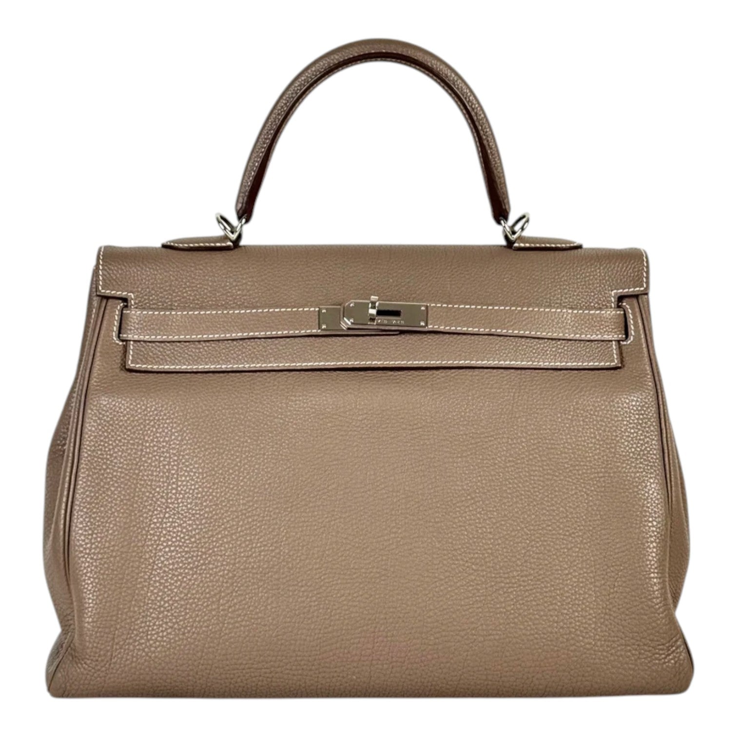 Hermes Kelly 35cm in Etoupe Togo
