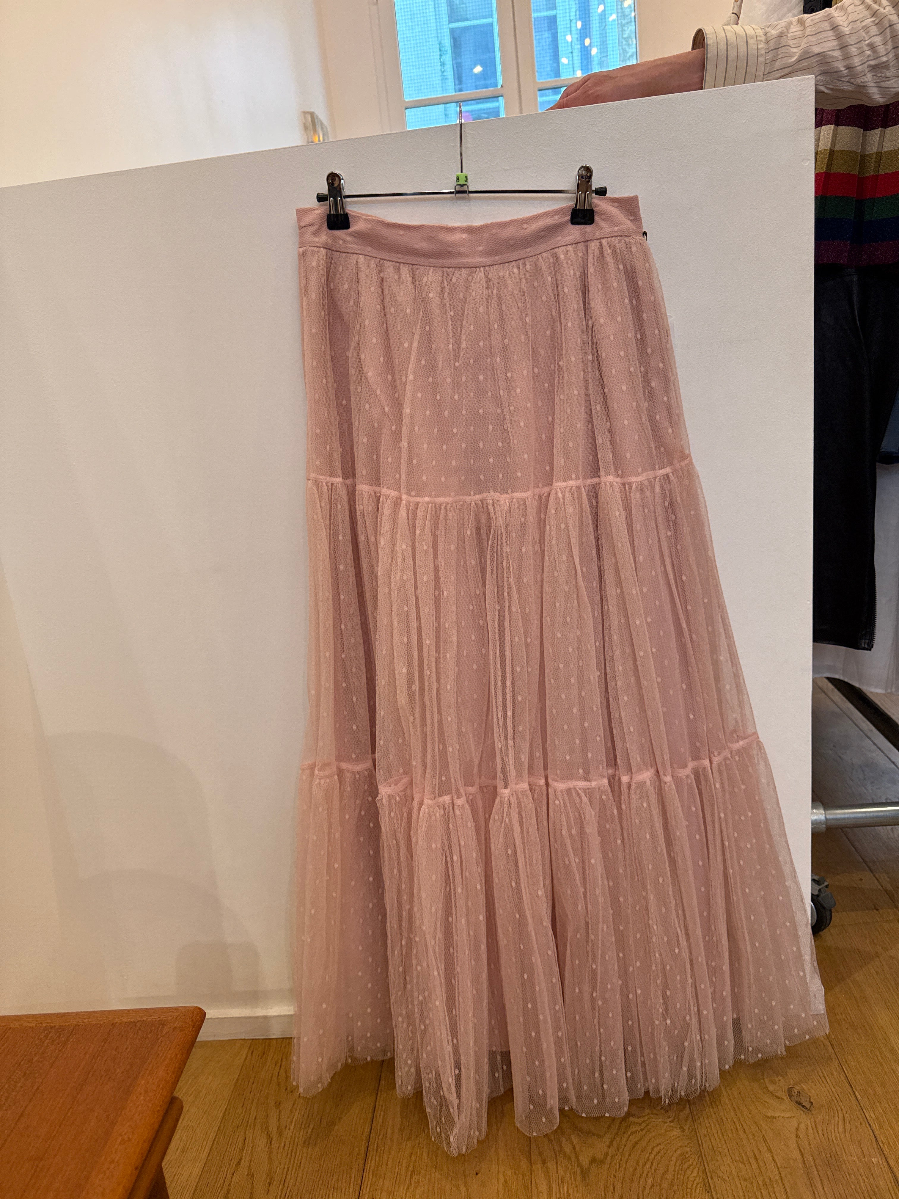 Valentino Pink Tulle skirt AGC3639