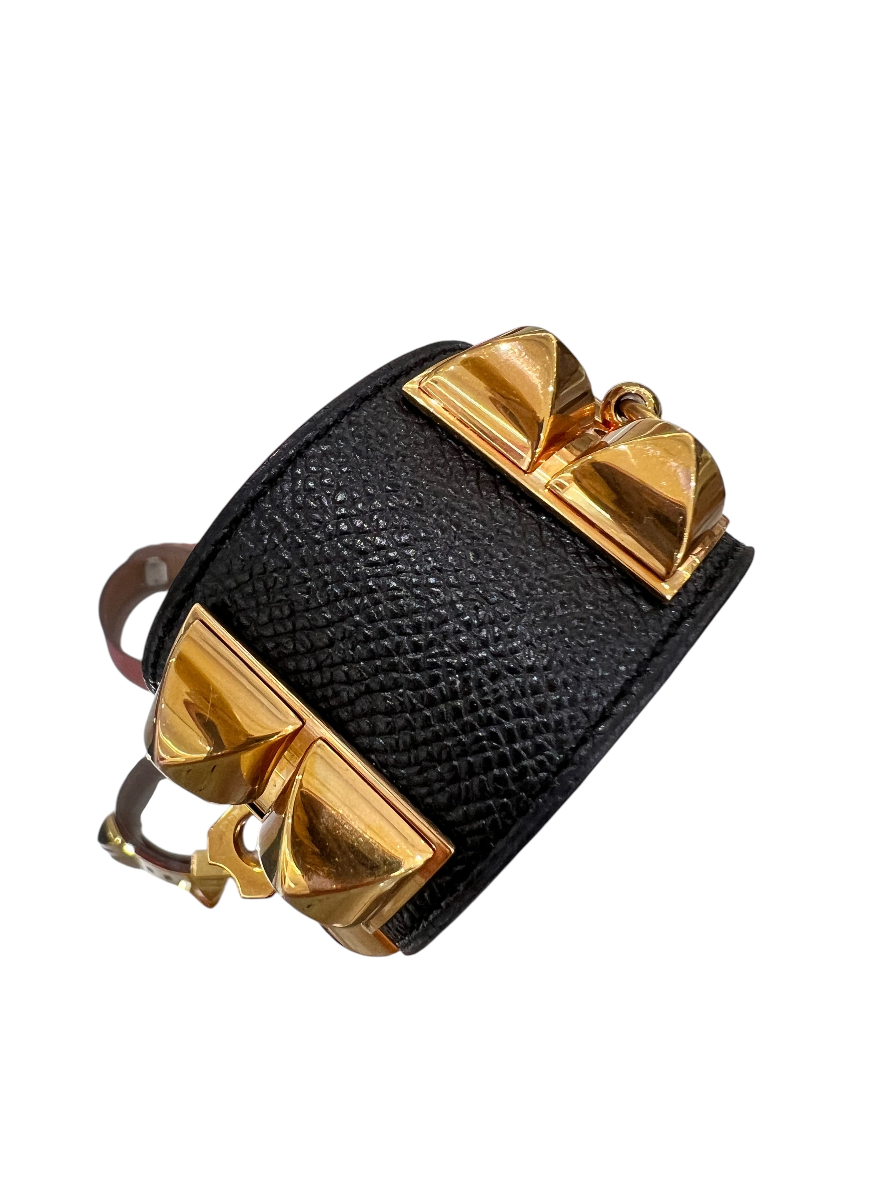 Hermes Black Epsom CDC GHW #X X4175 SYCX4175