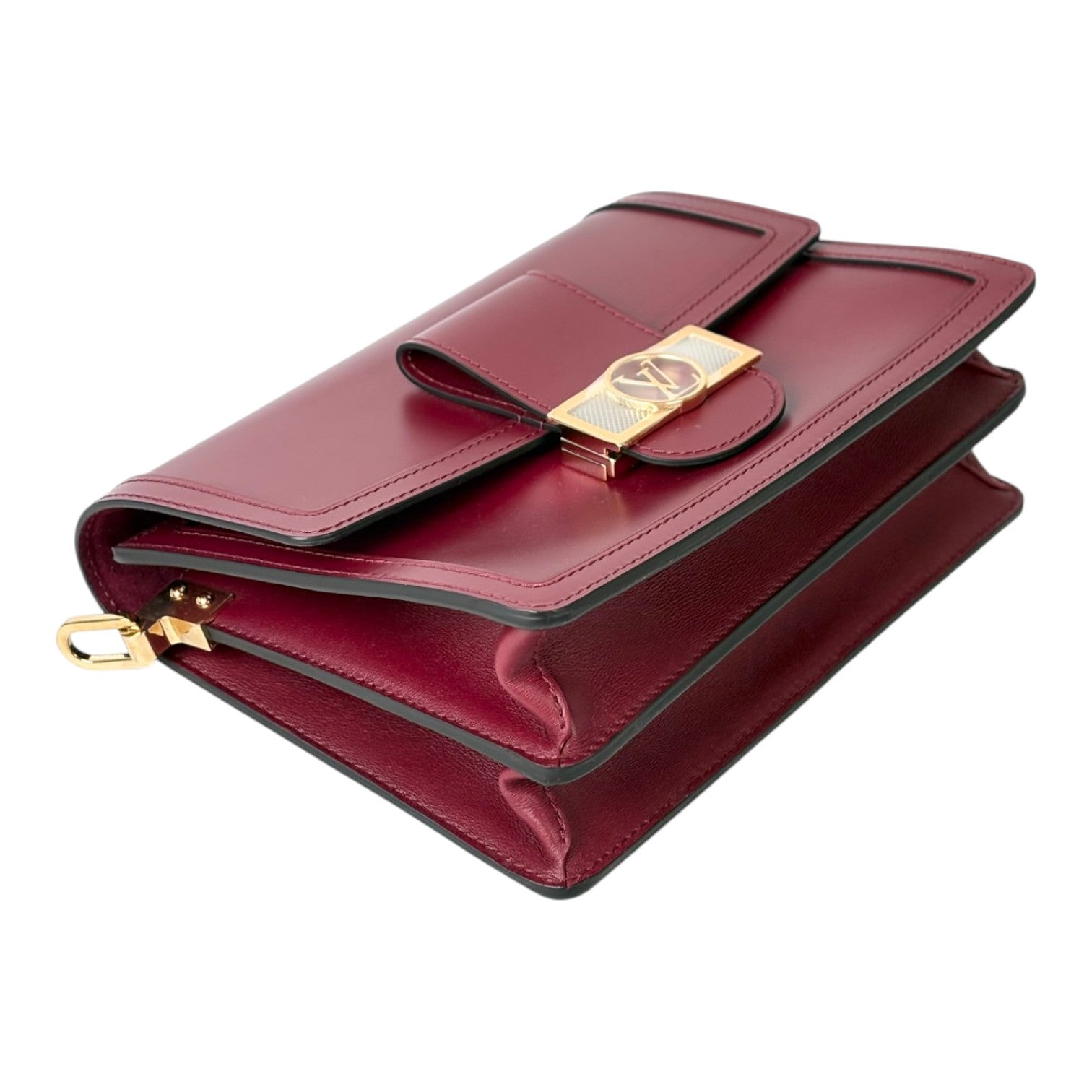 Louis Vuitton Burgundy Dauphine MM Bag
