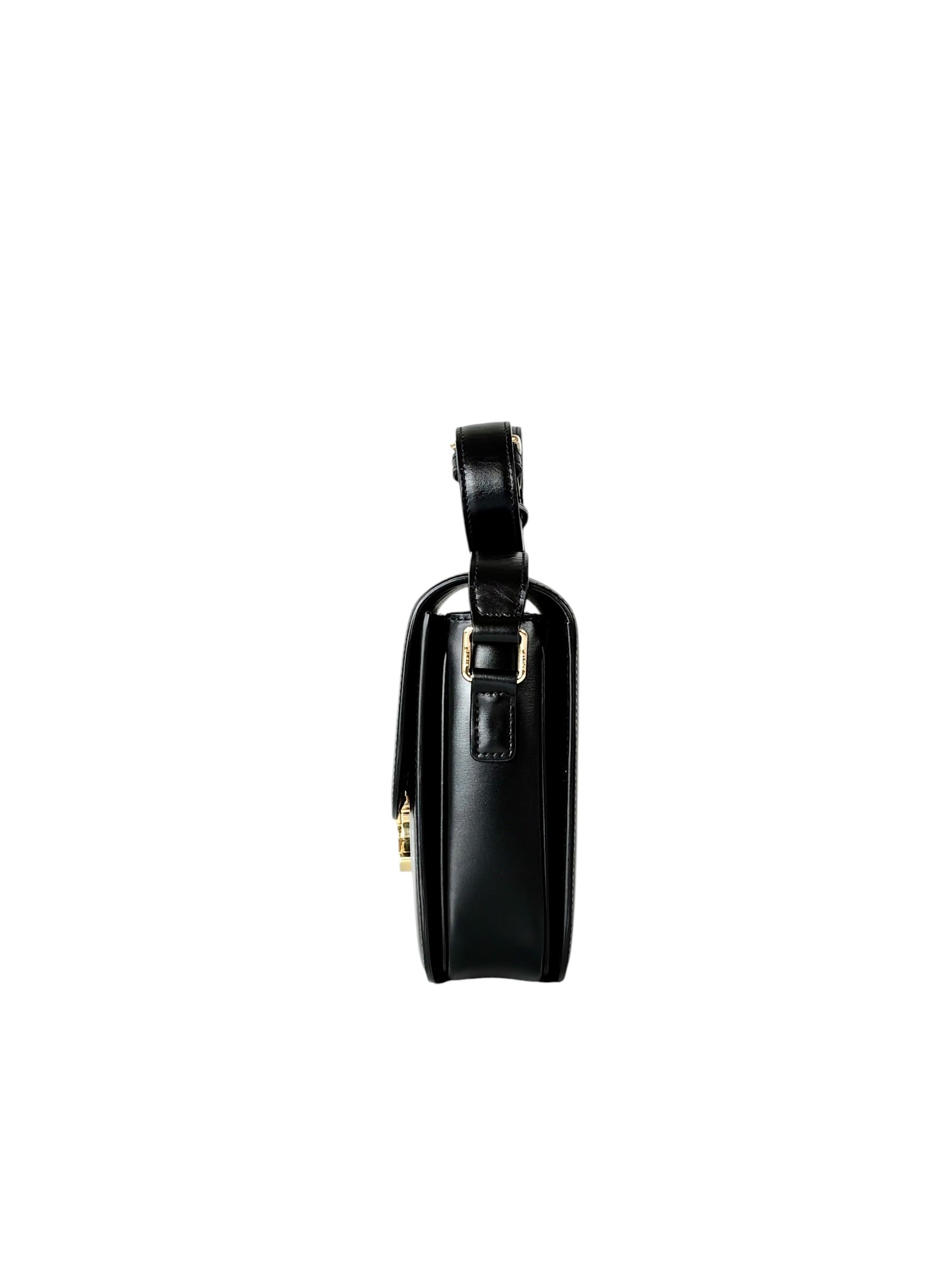 Celine Black Triomphe Classique 22cm Bag