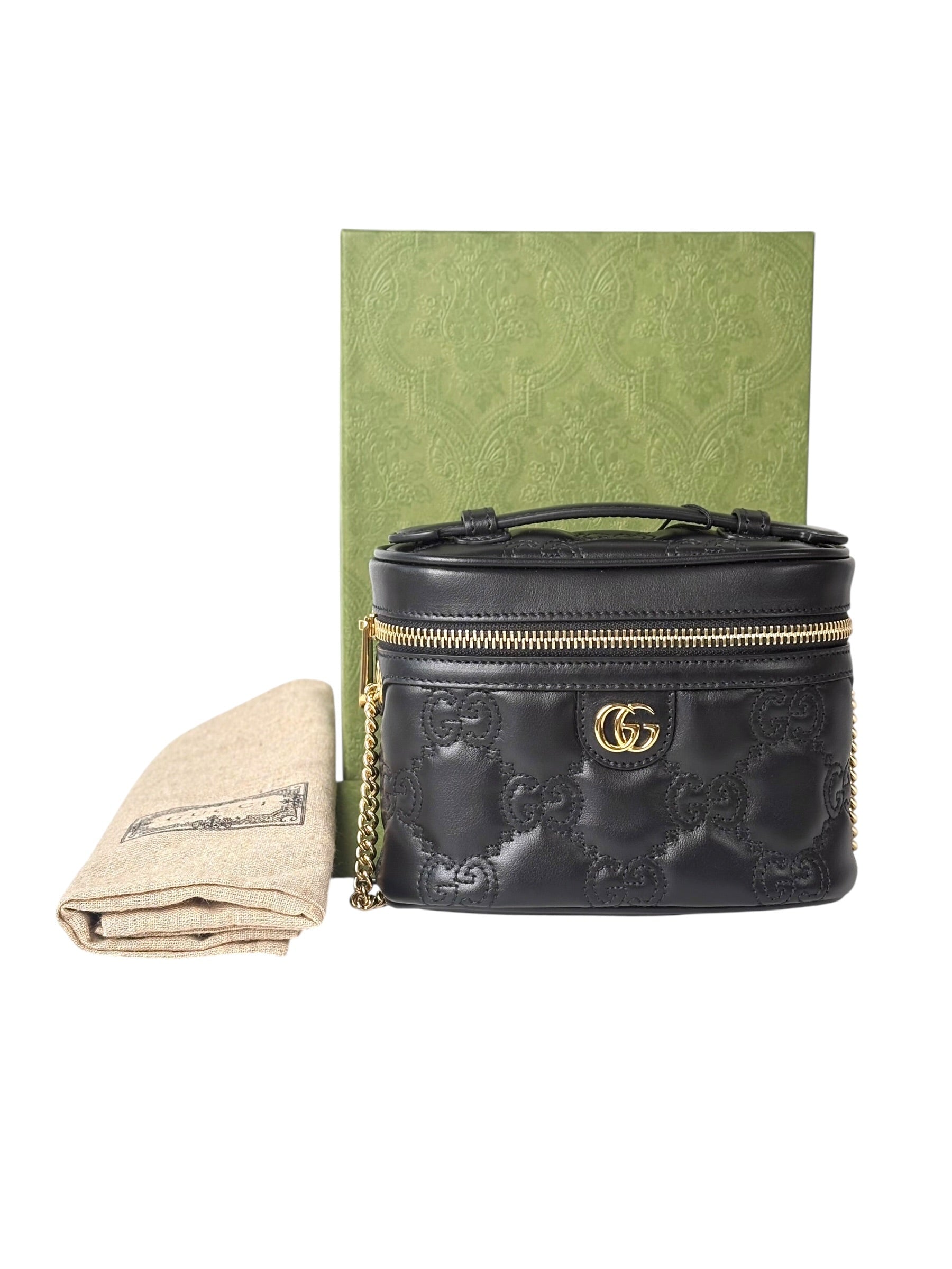 Gucci Matelasse Top Handle Mini Bag