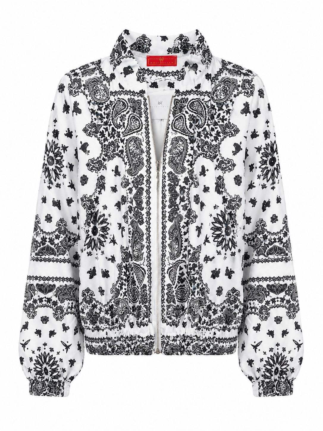 CAPE BOMBER WHITE BLACK BANDANA MCL13215