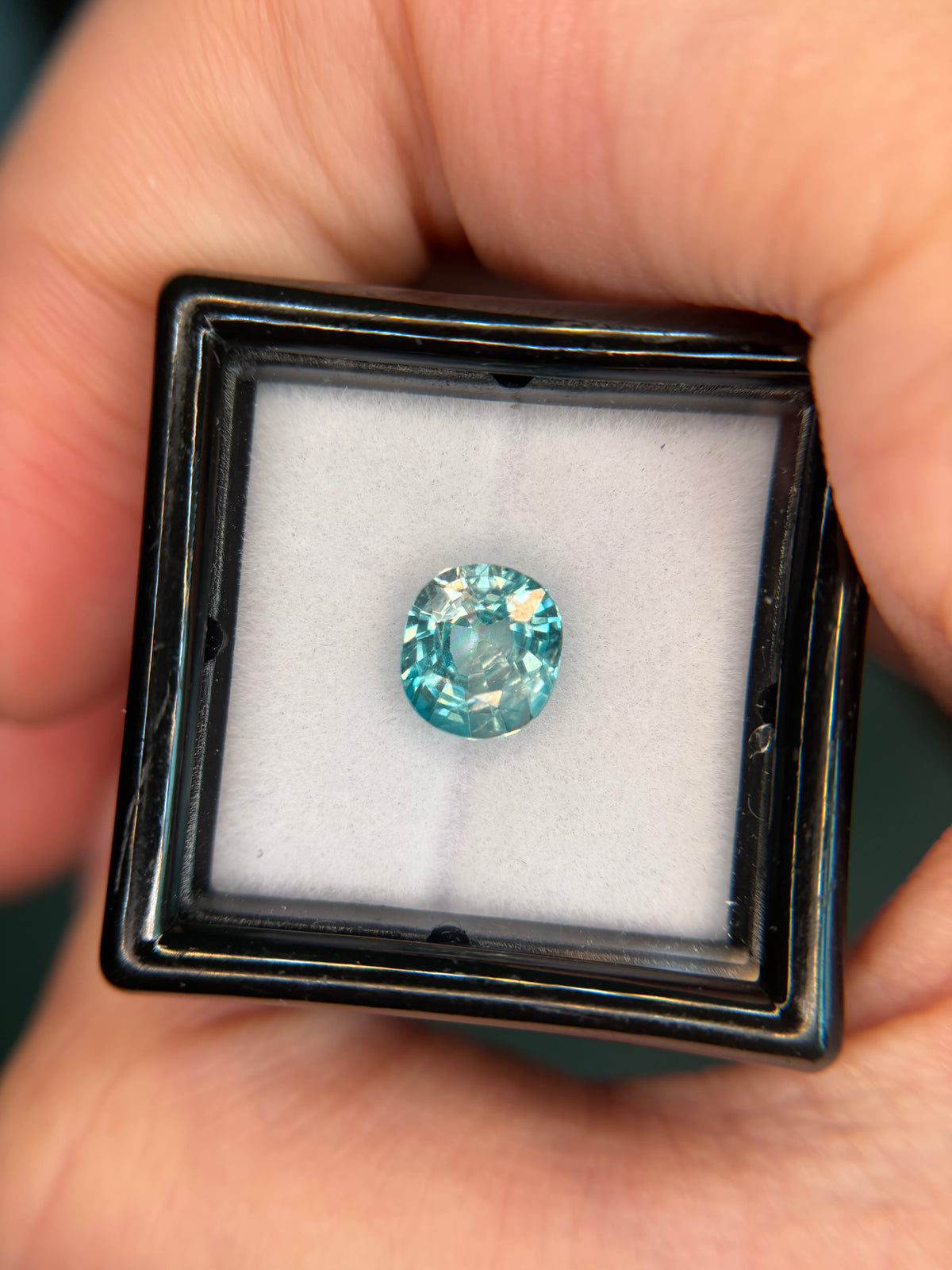 2.60ct Blue Zircon  THAIC1349