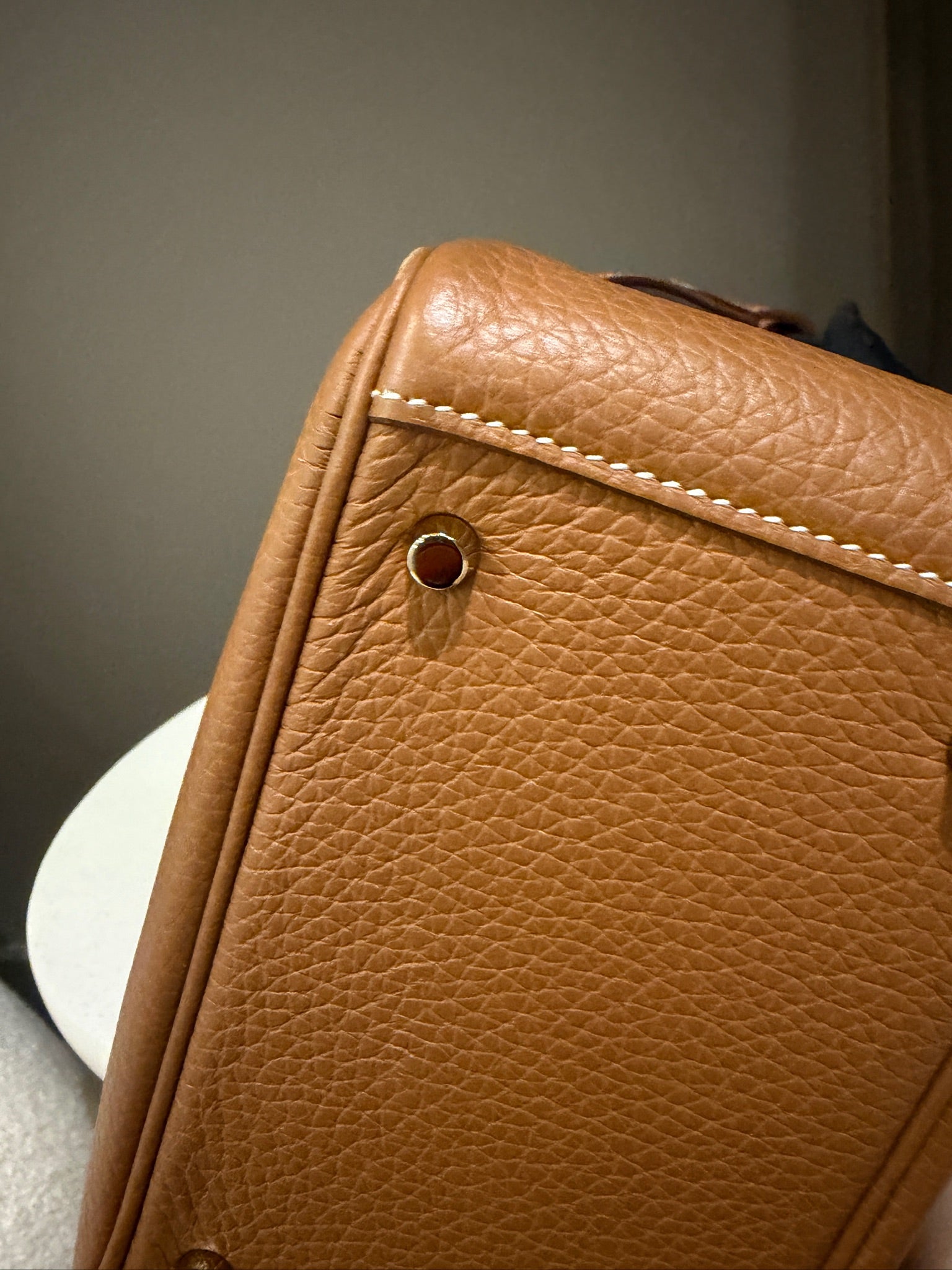 Hermès Mini Lindy 20 Gold GHW