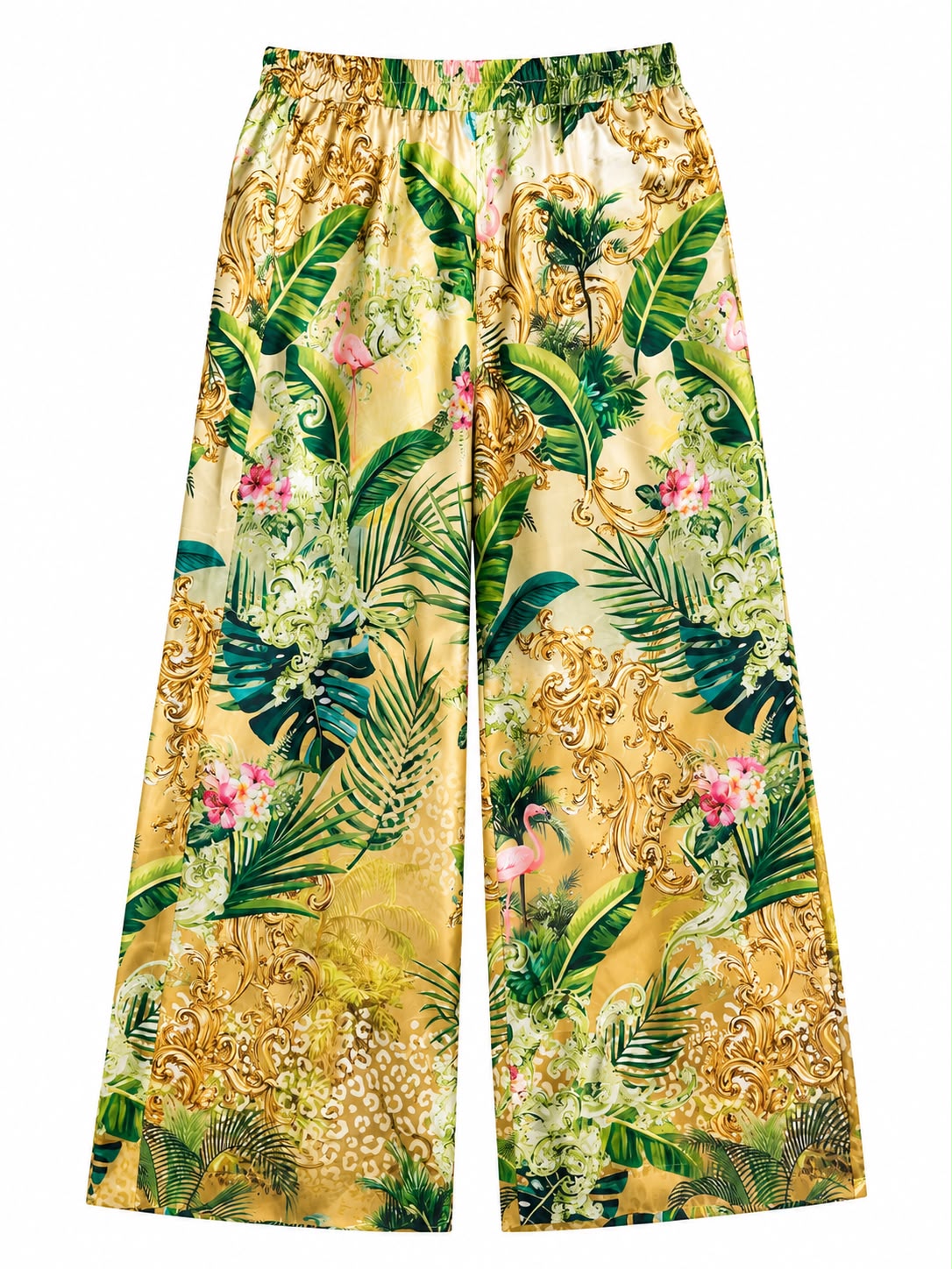 TROUSER JUNGLE GRADIENT PLACEMENT BROWN GREEN MCL13151