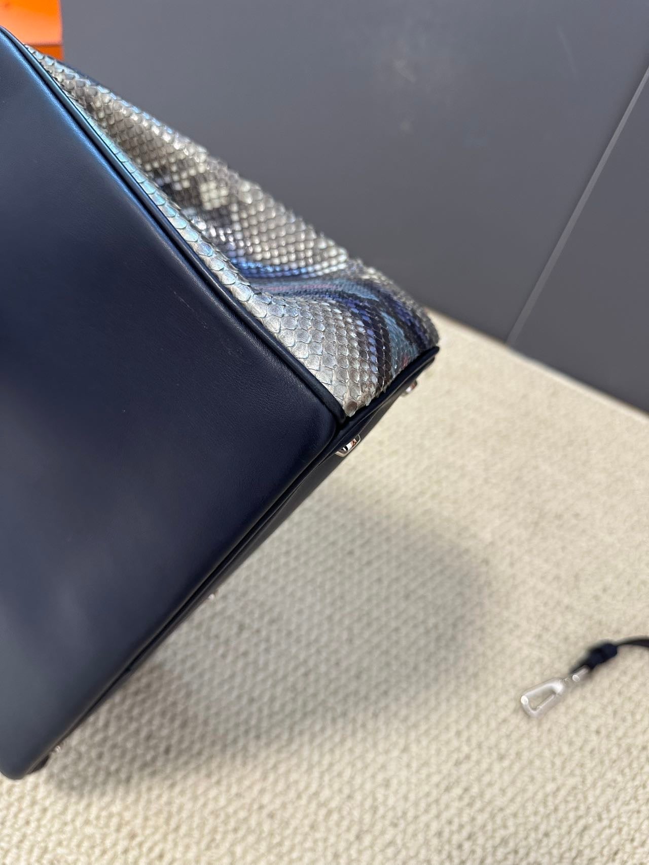 Dior Diorissimo VIP Tote - Navy Calfskin with Palladium-Finish Hardware
