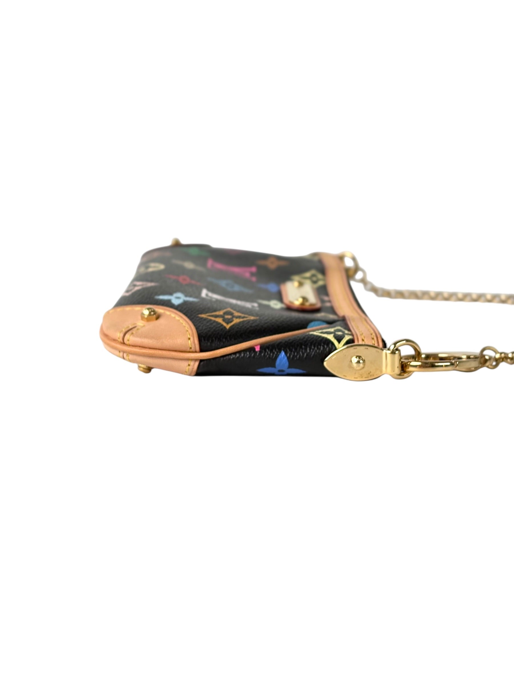 Louis Vuitton Multicolor Black Clutch