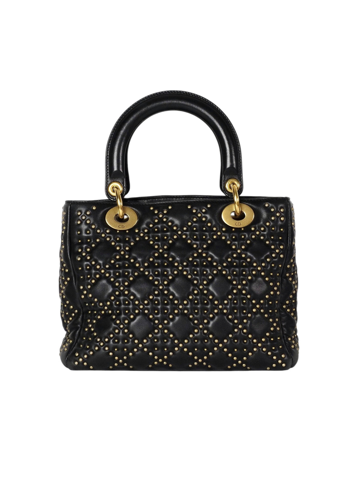 Dior Lady Black Cannage Medium Bag