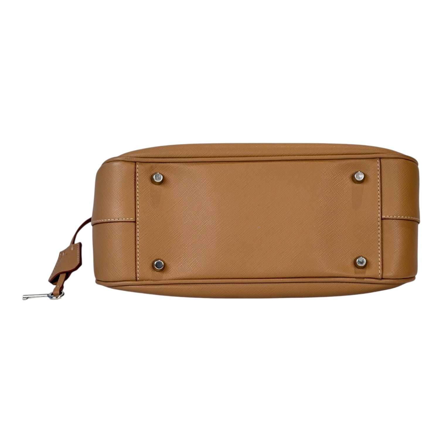 Prada Brown Leather Hand Bag