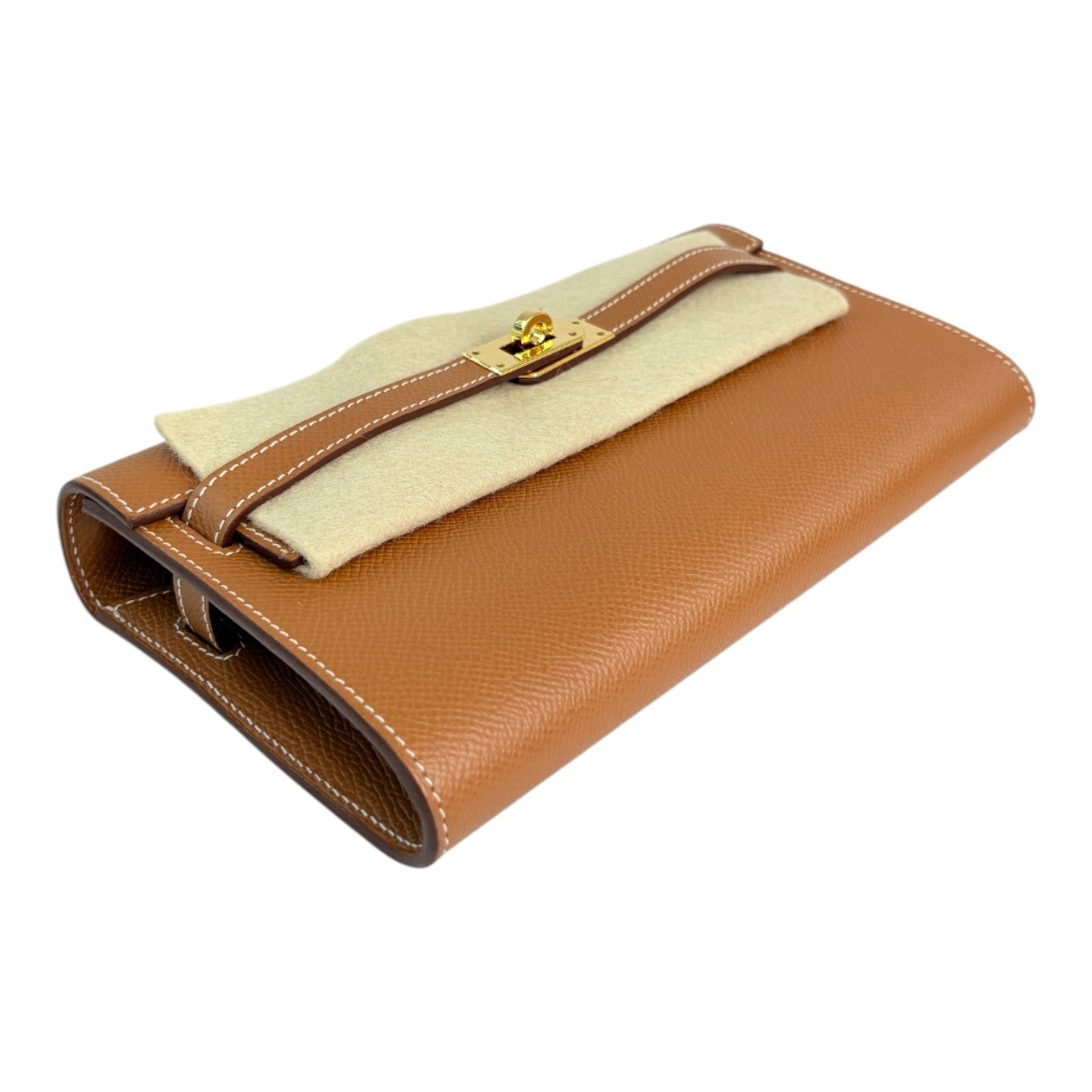 Hermes Hermes Kelly To Go Gold in Gold with Gold Hardware