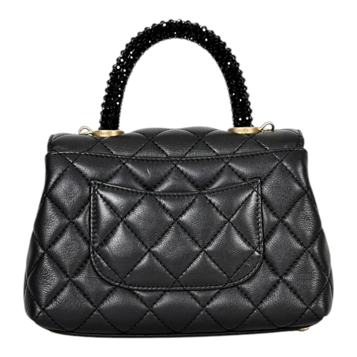 Chanel Crystal Top Handle Mini Coco Bag