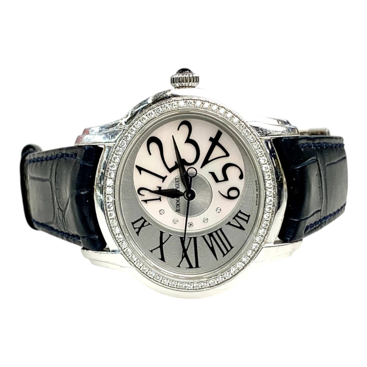 Audemars Piguet White Gold Diamond Auto Watch
